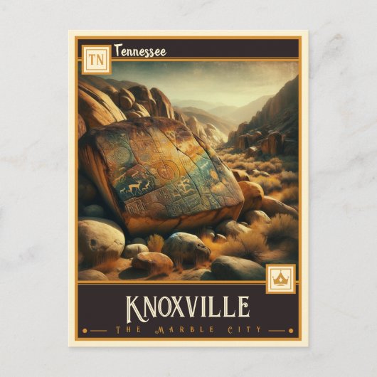 テネシー・ノックスビル |ヴィンテージ ポストカード (正面)