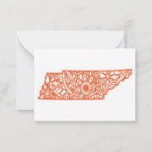 テネシー ノートカード (正面)