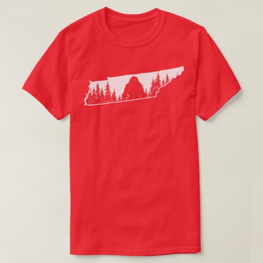 テネシー・ビッグフット Tシャツ (デザイン正面)