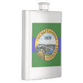 テネシー・フラスコ・チャタヌーガ国旗 フラスク (右)