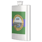 テネシー・フラスコ・チャタヌーガ国旗 フラスク (左)