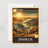 テネシー・フランクリン |ヴィンテージ ポストカード (正面/裏面)