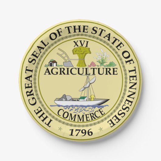 テネシー ペーパープレート (正面)