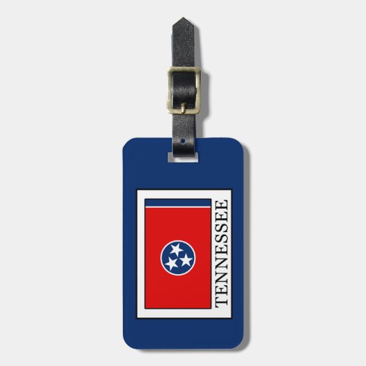 テネシー ラゲッジタグ (正面縦)