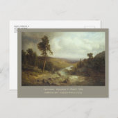 テネシー・ワイアン・アメリカン・アート・ランドスケープ絵画ズ ポストカード (正面/裏面)