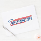 テネシー 楕円形シール (封筒)