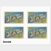 テネシー、4チャタヌーガのシールのシート 長方形シール (シート)