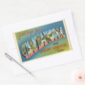 テネシー、4チャタヌーガのシールのシート 長方形シール (封筒)