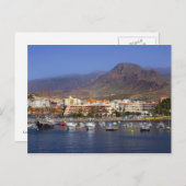 テネリフェのロスクリスティアノス ポストカード (正面/裏面)