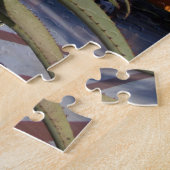 テネリフェアロエヴェラ植物パズル ジグソーパズル (側面)