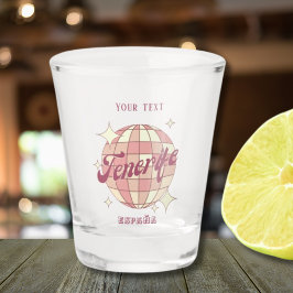 テネリフェカナリズスペインパーティーバケーションドリンク ショットグラス