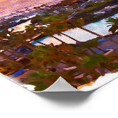 テネリフェカナリーアイランズウォータービーチ ポスター (角)