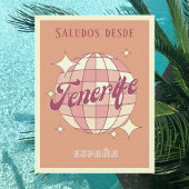 テネリフェカナリーエスパーニャヴィンテージパーティーはがき ポストカード