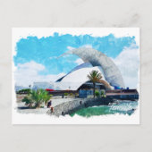 テネリフェスペインカナリーアイランドヴィンテージトラベル ポストカード (正面)