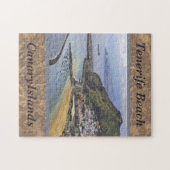 テネリフェビーチカナリーアイランズフォトパズル ジグソーパズル (横)