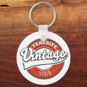 テネリフェヴィンテージスタイルロゴ キーホルダー (裏面)