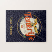 テネリフェ島とオウムカナリア諸島スペインヴィンテージ ジグソーパズル (横)