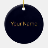 テネリフェ島とオウムカナリア諸島スペインヴィンテージ セラミックオーナメント (裏面)