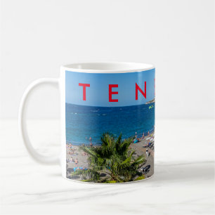 テネリフェ島のビーチのマグ コーヒーマグカップ