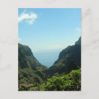 テネリフェ島の山Teide ポストカード