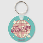 テネリフェ島カナリア島のお土産 キーホルダー (正面)
