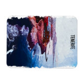 テネリフェ島スペインコーストカナリアストラベル土産 マグネット (横)