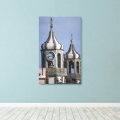 テネリフェ州ラオロタヴァのムーア様式の建築 キャンバスプリント (インサイチュ (ウッドフロア))