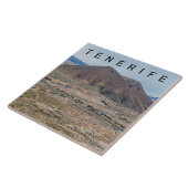 テネリフェ火山風景陶磁器タイル タイル (側面)