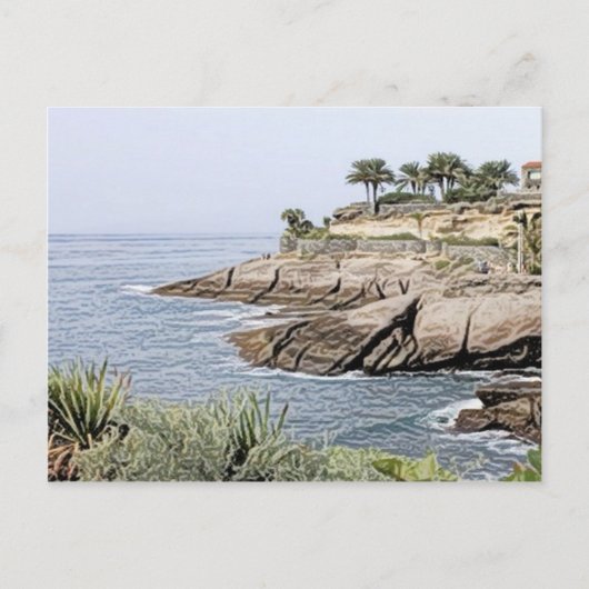 テネリフェ色彩の鮮やか、 ポストカード (正面)