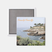 テネリフェ色彩の鮮やか、 マグネット (正面/裏面)