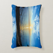 テネリフェ諸島の上の美しい夕日 アクセントクッション (正面(垂直))