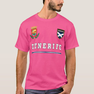 テネリフェ・サッカー国旗 Tシャツ