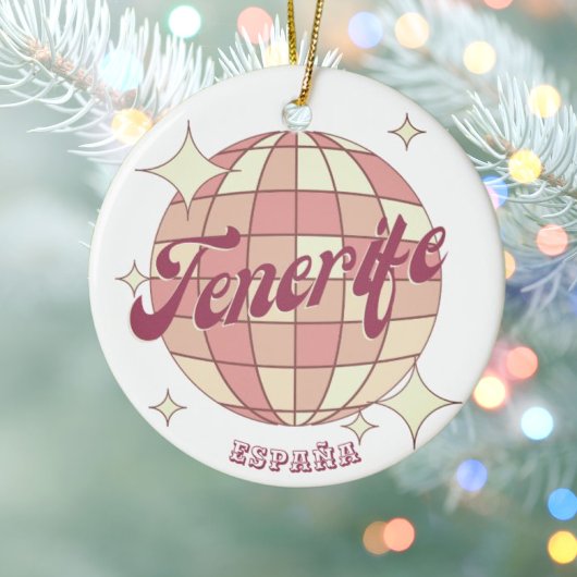 テネリフェ スペイン 旅行 装飾 お土産 セラミックオーナメント