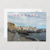 テネリフェ・ロス・アブリゴスのビューハガキ ポストカード (正面/裏面)