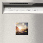 テネリフェ、夕べ灯 マグネット (インサイチュ (食洗機))