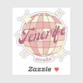 テネリフェIslas Canariasスペイン旅行デコールステッカー シール (シート)