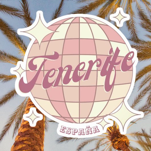 テネリフェIslas Canariasスペイン旅行デコールステッカー シール