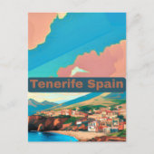 テネリフェSpain旅行はがきアートSpain旅行ポー ポストカード (正面)