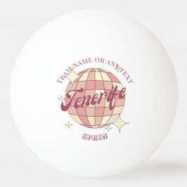 テネリフェSpain Cityテーブルテニス 卓球ボール