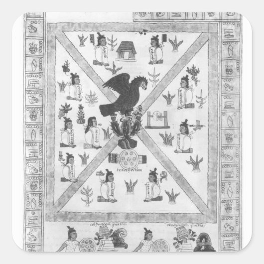 テノチティトランの創業 スクエアシール (正面)