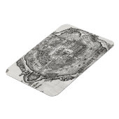 テノチティトランの地図 マグネット (左側)