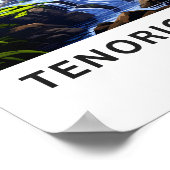 テノリオ火山国立公園旅行プリント ポスター (角)