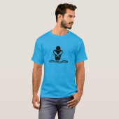 テノールドラムクワッドキューズドラムラインマーチング Tシャツ (正面フル)