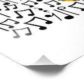 テノールホルンミュージカルノートホルニストブラスミュージシャン フォトプリント            (角)