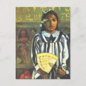 「テハマナには先祖が多い」 – ゴーギャン葉書 ポストカード (正面)