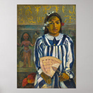 テハマナの祖先   Paul Gauguin   ポスター