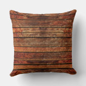 テパーソナライズされたキスト付きのキャビン枕 クッション (裏面)