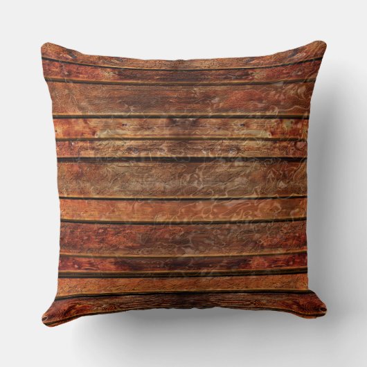 テパーソナライズされたキスト付きのキャビン枕 クッション (裏面)