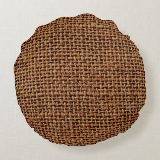 テパーソナライズされたキスト付きの男性洞窟枕 ラウンドクッション (裏面)