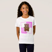 テパーソナライズされたディベアTシャツ Tシャツ (正面フル)